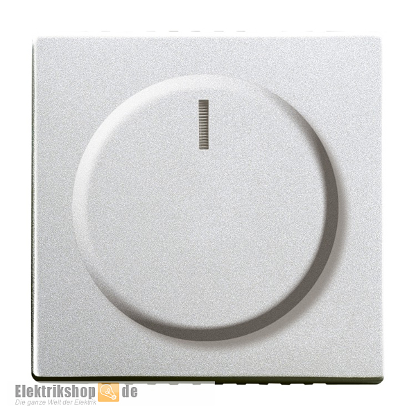 Future Linear Drehdimmer-Zentralscheibe alusilber 6540-83-102 Busch Jaeger