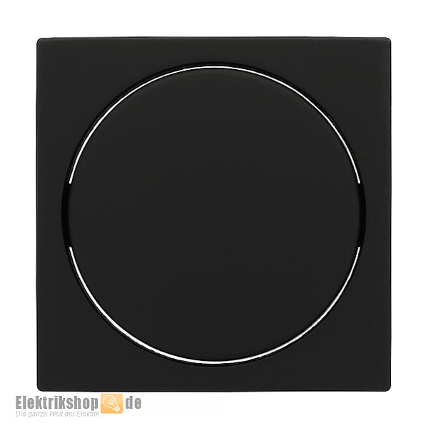 Klein K55BB Drehdimmer-Zentralscheibe schwarz matt K55115/85BB