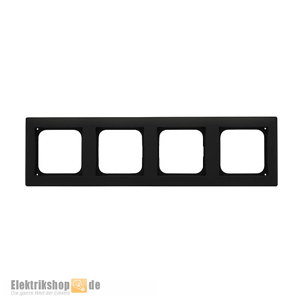 Klein K55BB Rahmen 4-fach schwarz matt K552514/85BB