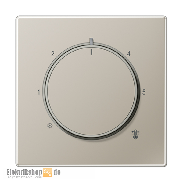 Abdeckung Raumtemperaturregler Edelstahl ES1749 Jung