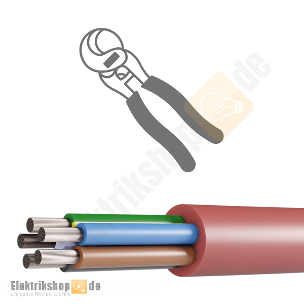 SIHF-J 5x6 mm² Silikon Schlauchleitung