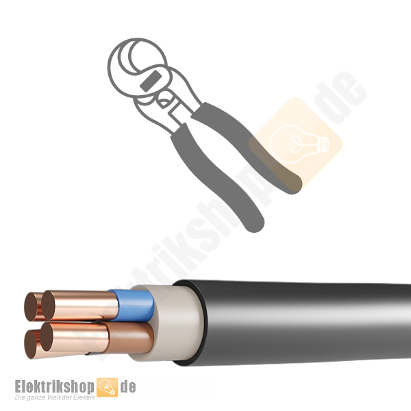 NYY-O 4x10 mm² Erdkabel ohne Schutzleiter