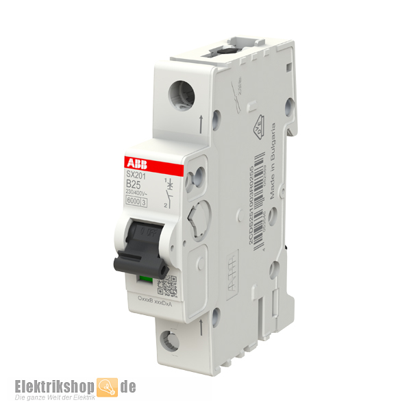 1B25 Sicherungsautomat 1P B 25A FLEXLINE SX201-B25 ABB