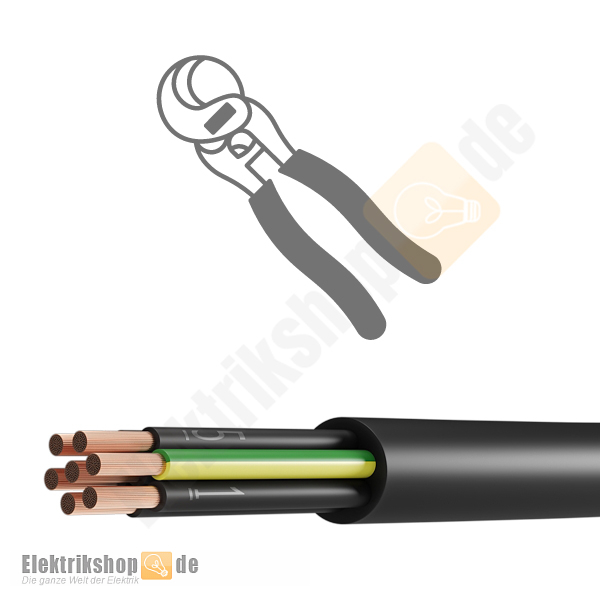 H07RN-F 7G1,5 Gummischlauchleitung
