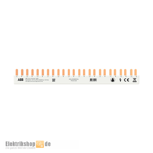 Phasenschiene 3P+N 24Pins 12 TE FLEXLINE PSX3/24N ABB