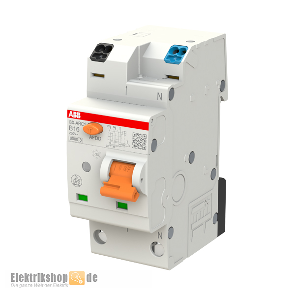 Brandschutzschalter 16A AFDD+LS 6kA 1P+N 2TE FLEXLINE SX-ARC1 ABB