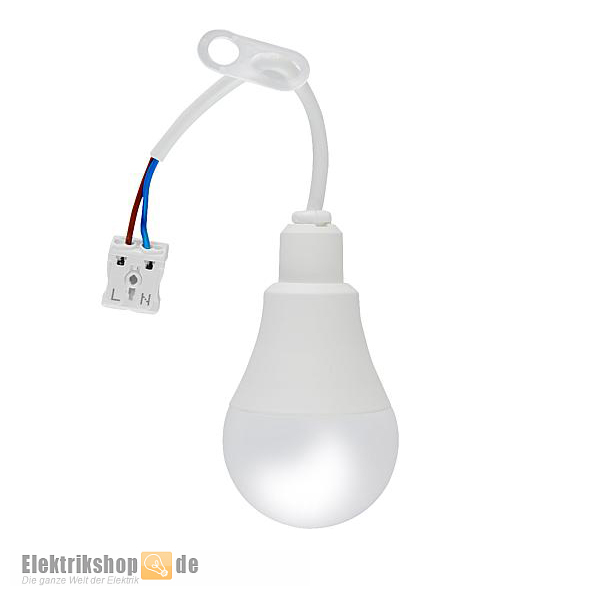 Baustellenfassung inkl. LED 9W 4000K 991lm IP20 EGB