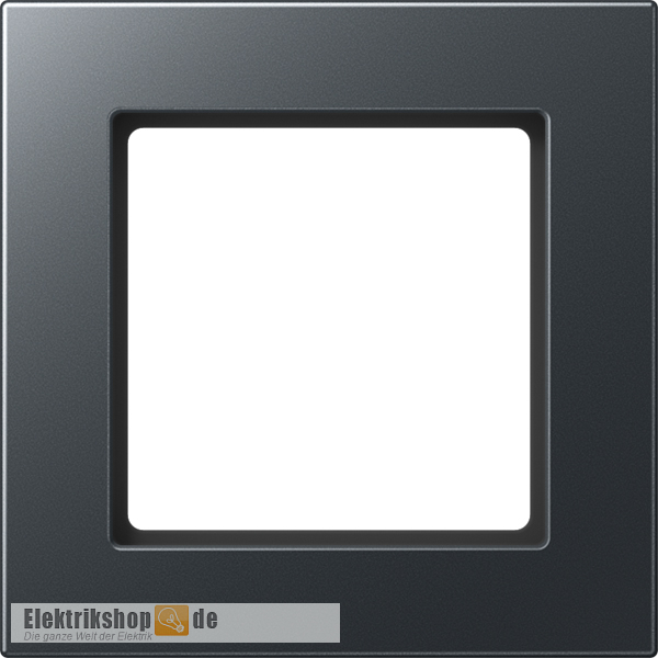 Rahmen 1-fach anthrazit matt A 5581 BF ANM Jung