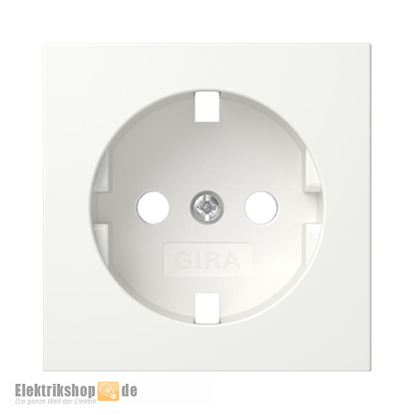 Ersatz-Abdeckung 492003 für Steckdose System 55 reinweiß glänzend Gira