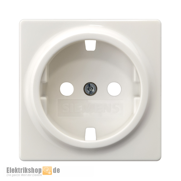 Ersatz-Abdeckung 5UH1044 für Steckdose titanweiß Delta i-system Siemens