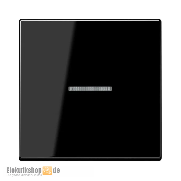 Wippe mit Lichtleiter beleuchtbar schwarz gl A 590 KO5 SW Jung