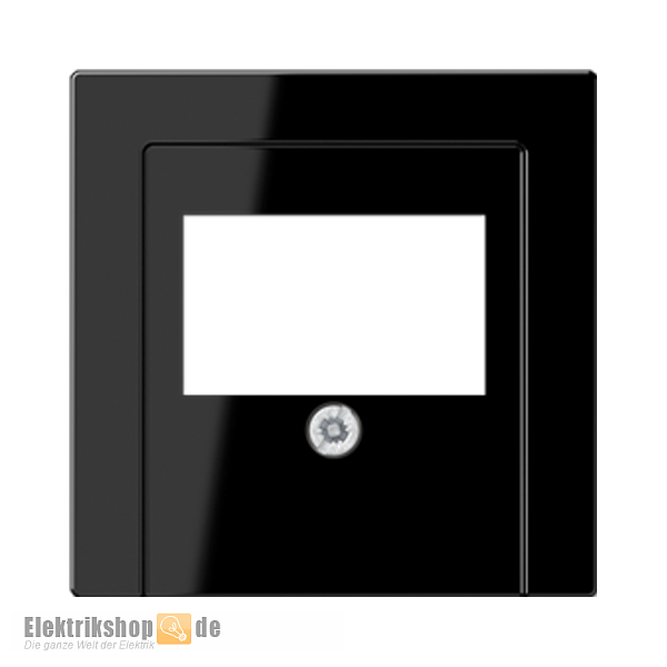 Abdeckung TAE schwarz glänzend A 569 PLT SW Jung