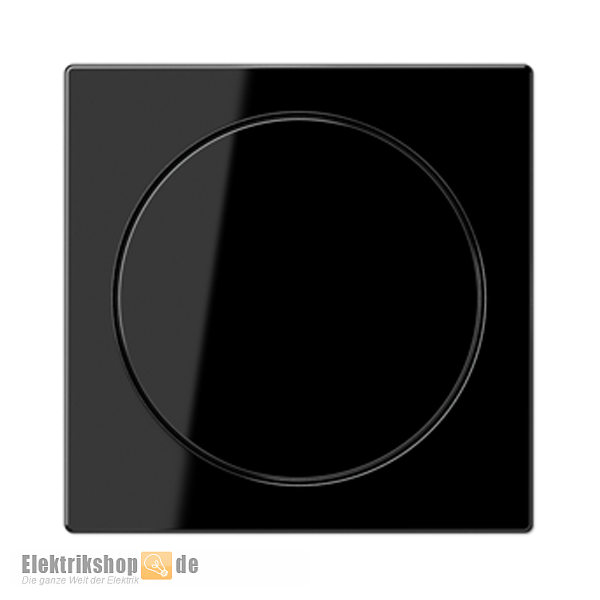 Abdeckung Drehdimmer schwarz glänzend A 1740 SW Jung