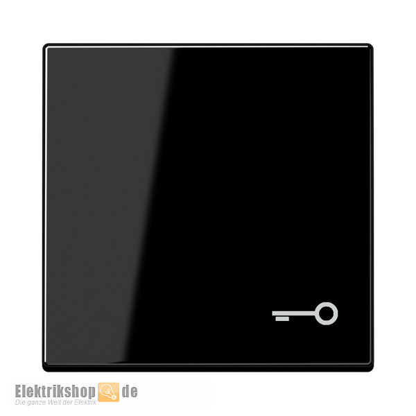 Wippe Symbol Tür schwarz glänzend A 590 T SW Jung