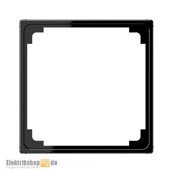 Zwischenrahmen 50x50 schwarz gl&auml;nzend A 590 Z SW Jung