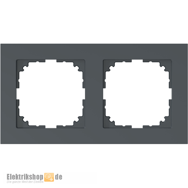 Rahmen 2-fach M-Pure anthrazit MEG4020-3614 Merten
