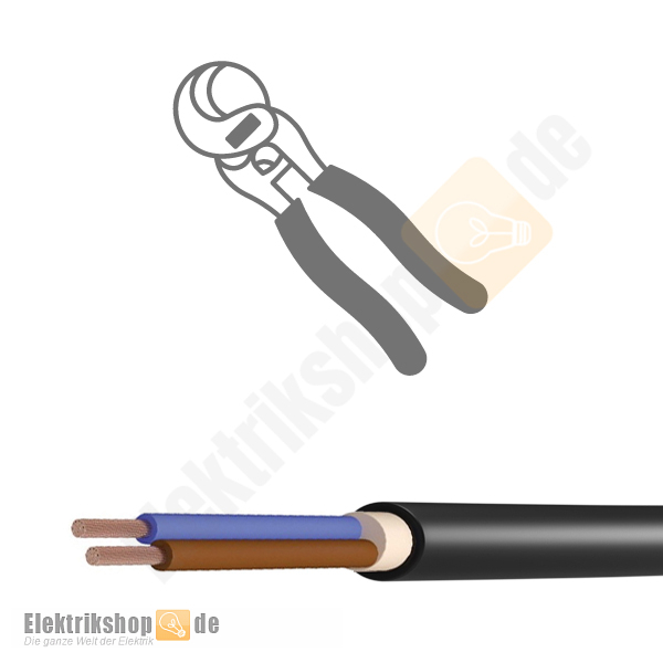 H07RN-F 2x1,5 Gummischlauchleitung