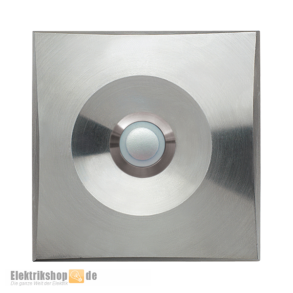 Klingeltaster Edelstahl ETA S200 quadratisch LED ws 55544 Grothe