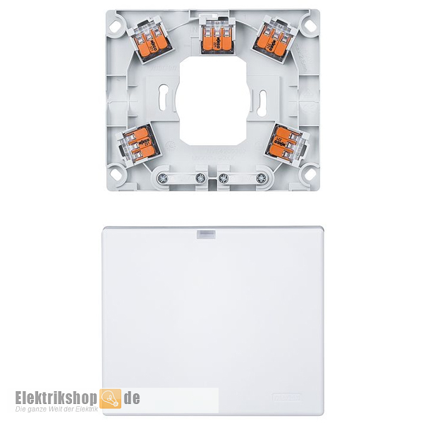 Herdanschlußdose AP mit 2 Ausgängen pws MEG1011-9019 Merten