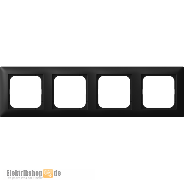 Balance SI Rahmen 4-fach schwarz matt 1724-915 Busch-Jaeger