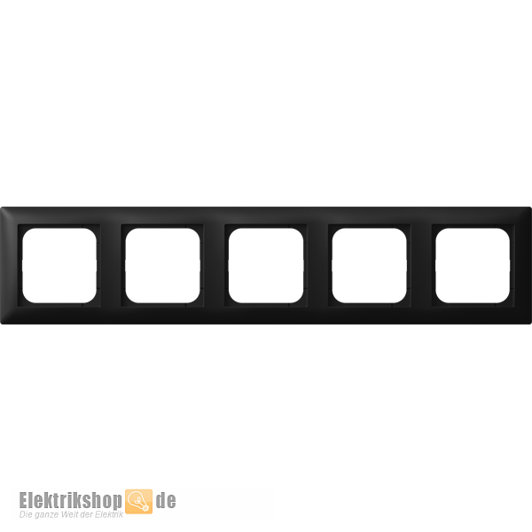 Balance SI Rahmen 5-fach schwarz matt 1725-915 Busch-Jaeger