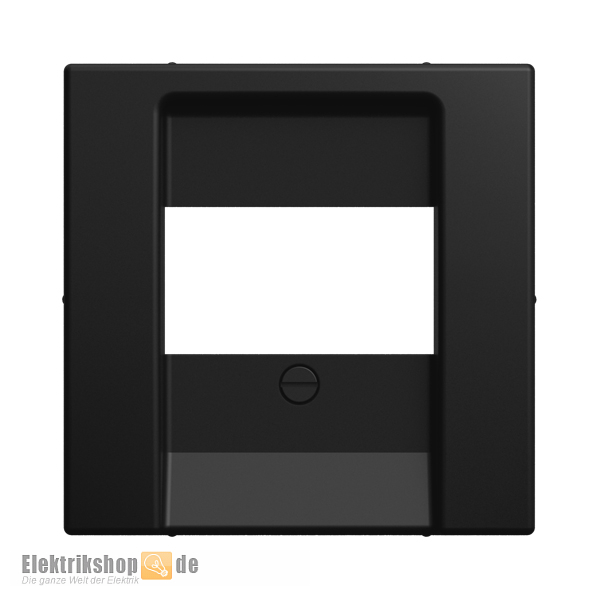 Balance SI Zentralscheibe TAE schwarz matt 2539-915 Busch-Jaeger