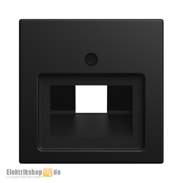 Balance SI Zentralscheibe UAE 1-fach schwarz matt 1803-915 Busch-Jaeger