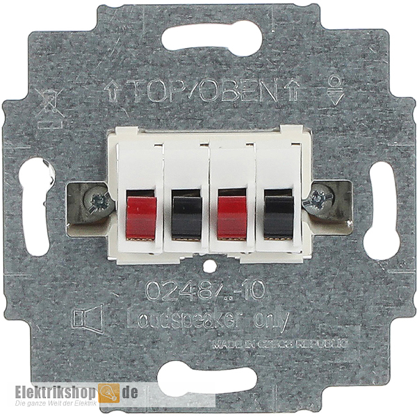 Lautsprecher-Steckdose 0248/04-101 reinweiß Busch Jaeger