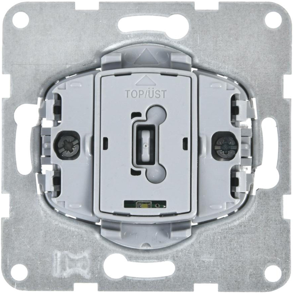 Karre Plus 55 Wechselschalter Einsatz beleuchtet Panasonic