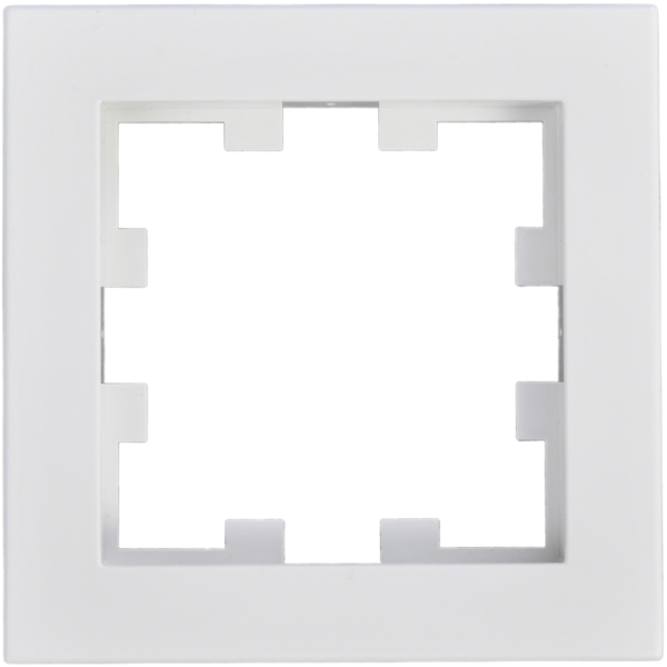 Karre Plus 55 Rahmen 1-fach reinwei&szlig; Panasonic