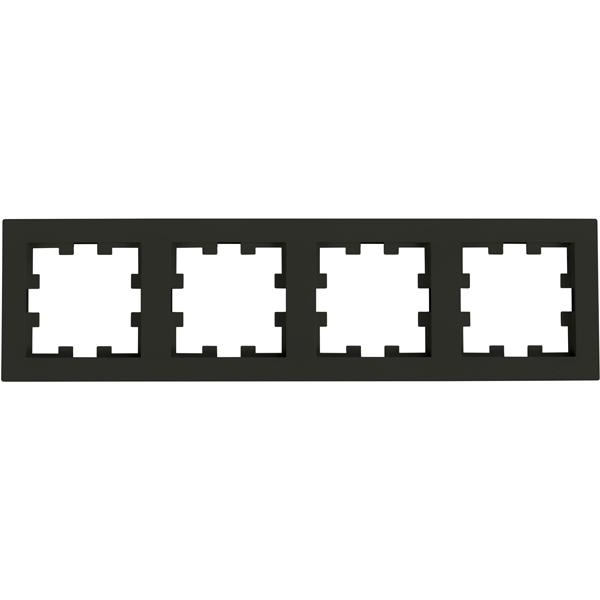 Karre Plus 55 Rahmen 4-fach anthrazit Panasonic