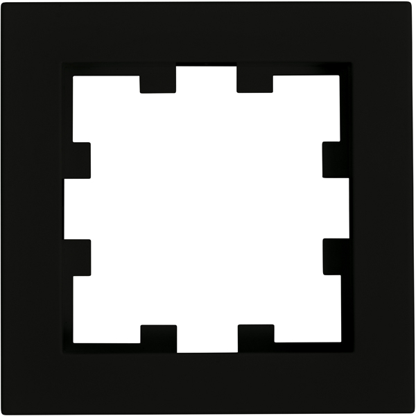 Karre Plus 55 Rahmen 1-fach schwarz Panasonic