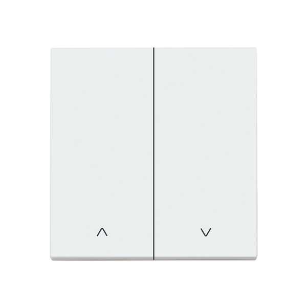 Karre Plus 55 Wippe mit Symbol Jalousie reinwei&szlig; Panasonic