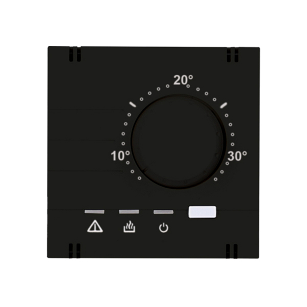 Karre Plus 55 Abdeckung Thermostat Analog schwarz Panasonic