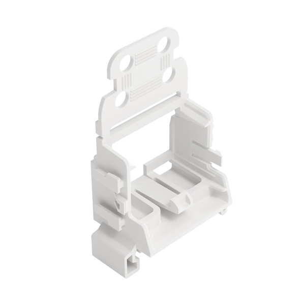 Befestigungsadapter mit Zugentlastung 4mm&sup2; 221-549 weiß WAGO