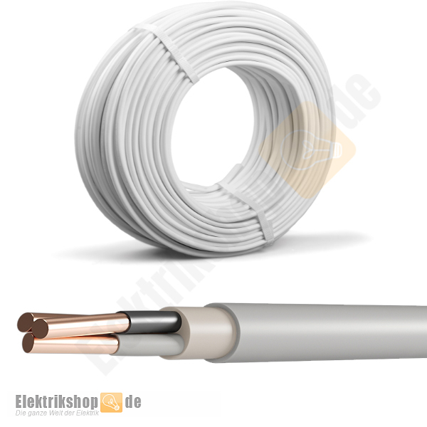 50m Ring NYM-O 3x1,5 Mantelleitung ohne Schutzleiter