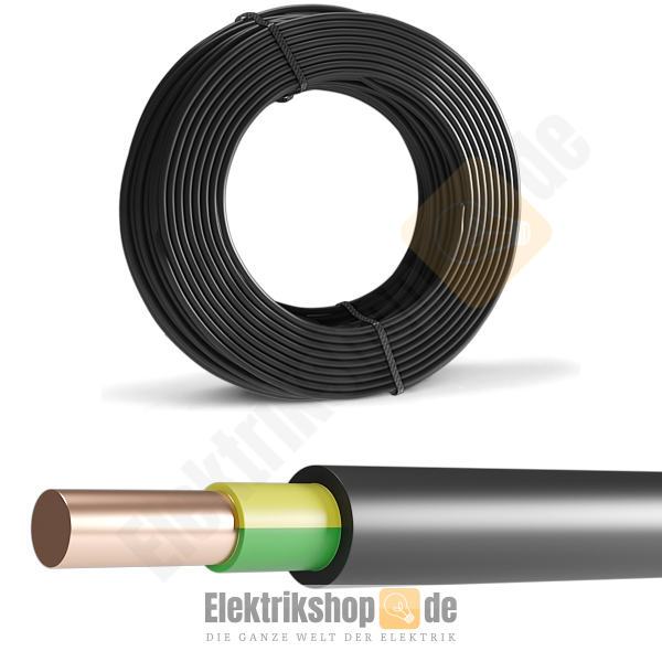 50m Ring NYY-J 1x10 Erdkabel