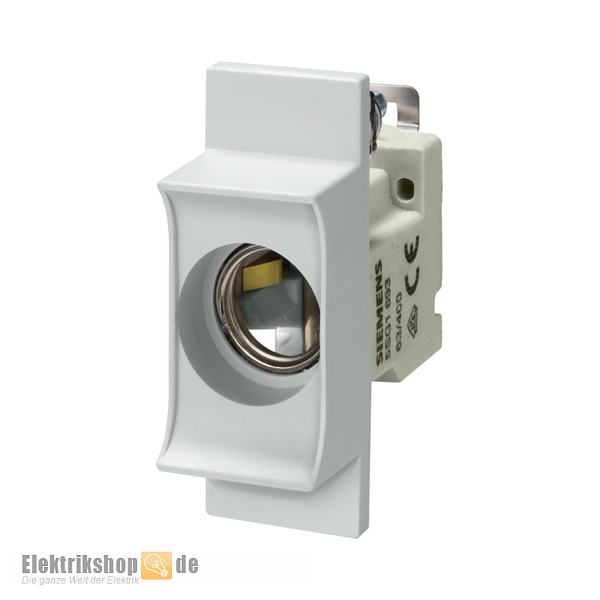 NEOZED-Einbau-Sicherungssockel 1polig D01 5SG1553 Siemens