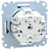 Schuko-Steckdose System M anthrazit MEG2301-0414 Merten