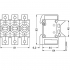 NEOZED-Formstoffsockel D01 3-polig Komfort 5SG5301 Siemens