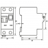 FI-/LS-Kombination B16/0,03A 1pol+N DRCBO 3 B16/0,03/1N-A Doepke