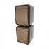 Steckdose 2-fach senkr. IP44 AQUA-Top sepiabraun ELG445412 ELSO Steckdose 2-fach senkr. IP44 AQUA-Top sepiabraun ELG445412 ELSO