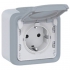 Steckdose 1-fach Aufputz Feuchtraum Plexo 55 069730 Legrand Steckdose 1-fach Aufputz Feuchtraum Plexo 55 069730 Legrand