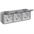 Steckdose 3-fach waagerecht Aufputz FR Plexo 55 069743 Legrand Steckdose 3-fach waagerecht Aufputz FR Plexo 55 069743 Legrand