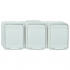 AP-Steckdose 3-fach IP44 AQUA-Top reinweiß 445804 ELSO AP-Steckdose 3-fach IP44 AQUA-Top reinweiß 445804 ELSO