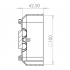 HW-Abzweigkasten 104x104 mit Schraubdeckel E116 F-tronic