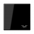 Wippe Symbol Licht schwarz glänzend AS 590 L SW Jung Wippe Symbol Licht schwarz glänzend AS 590 L SW Jung