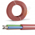 50m Ring SIHF-J 3x1,5 mm&sup2; Silikon Schlauchleitung