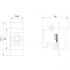 NEOZED-Einbau-Sicherungssockel 1polig D01 5SG1553 Siemens