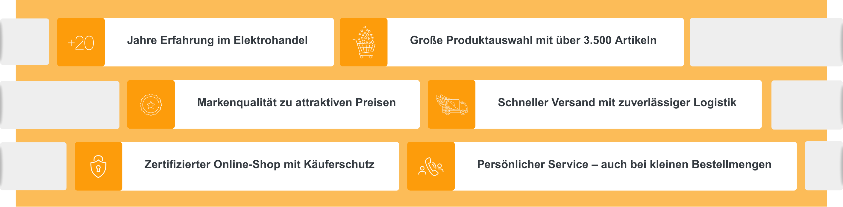 Elektrikshop Vorteile